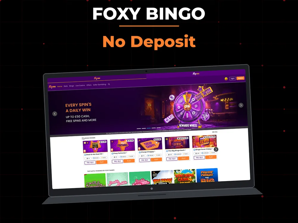 Foxy Bingo - No Deposit