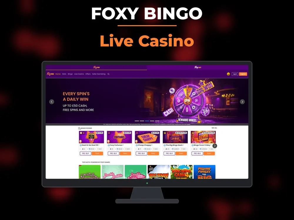 Foxy Bingo - Live Casino
