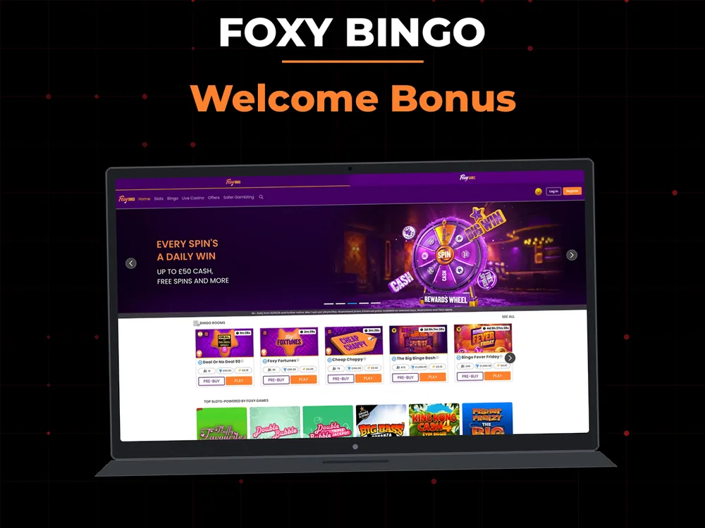 Foxy Bingo - Welcome Bonus