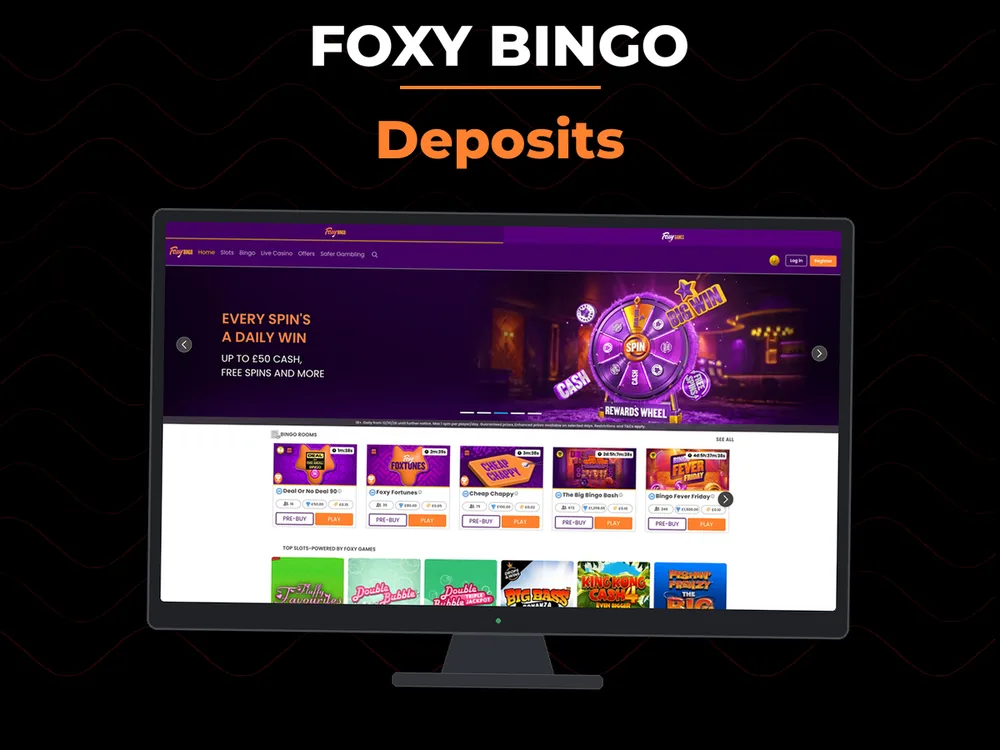 Foxy Bingo - Deposits