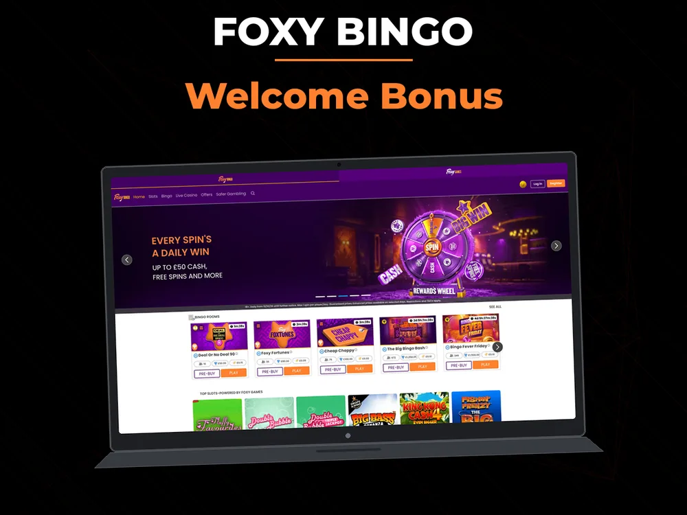 Foxy Bingo - Welcome Bonus