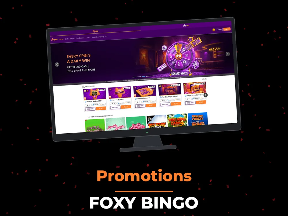 Foxy Bingo - Promotions