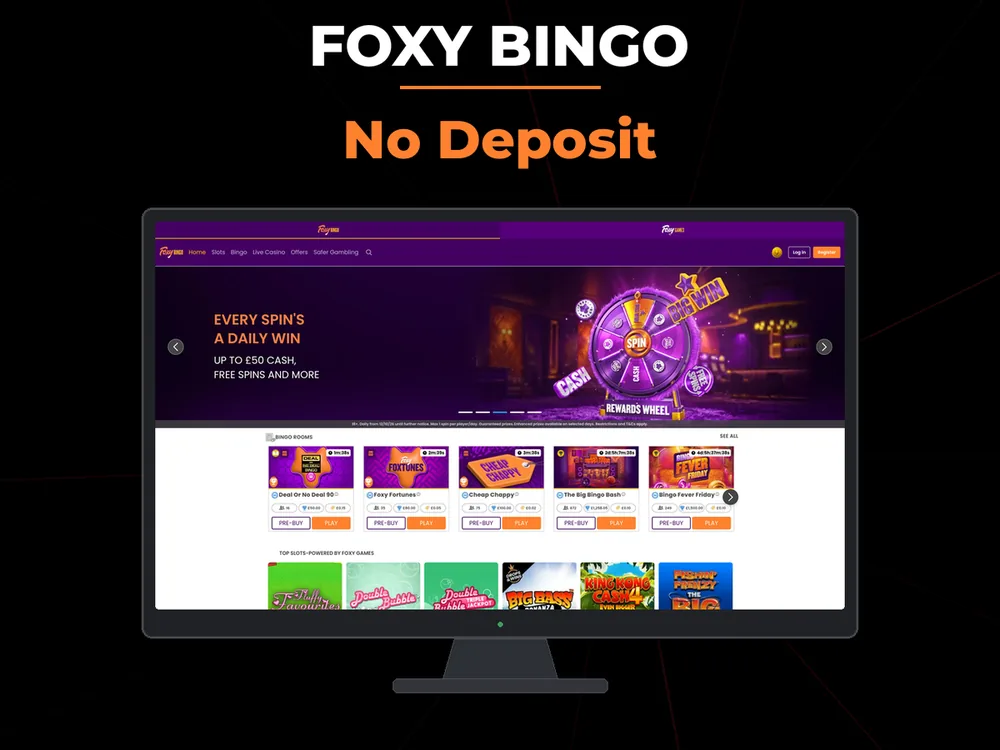 Foxy Bingo - No Deposit